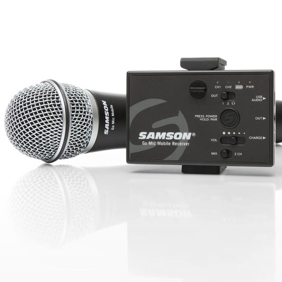 Samson Go Mic Mobile, Professional Handheld Wireless System for Mobile Video - Picture 1 of 2